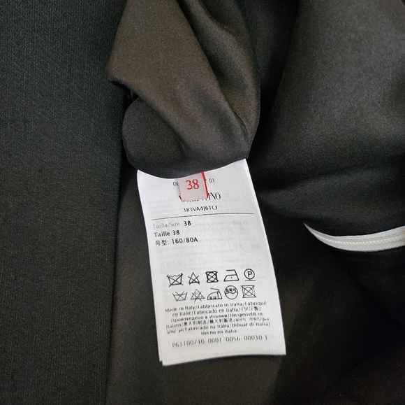 CREPE COUTURE SHORT DRESS - Picture 5 of 5